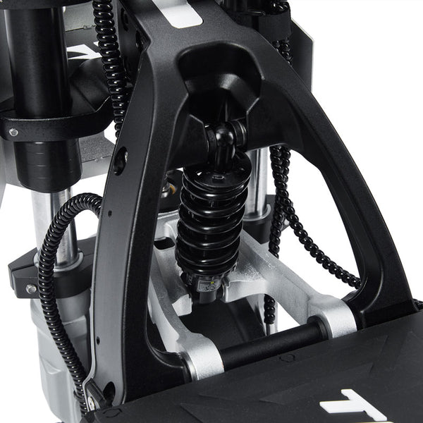 Telelever Suspension of Teewing-Mars-6000W-Dual-Motor-Electric-Scooter