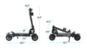 Geometry-of-Teewing-Mars-XT-8000W-Dual-Motor-Electric-Scooter