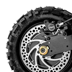 Hydraulic disc brakes of Teewing electric scooter