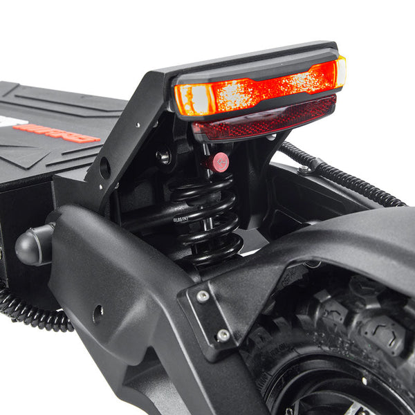 Rear Telelever suspension of Teewing-Mars-XT-8000W-Electric-Scooter