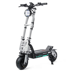 Teewing-Mars-50MPH-6000W-Dual-Motor-Electric-Scooter-Silver