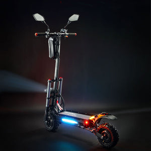 Colorful LED Lights of    Okidas-Teewing-X4-Electric-Scooter-for-Adults