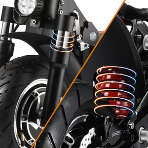 Front-and-Rear-Suspensions-of-Teewing-Q7-Pro-Electric-Kick-Scooters