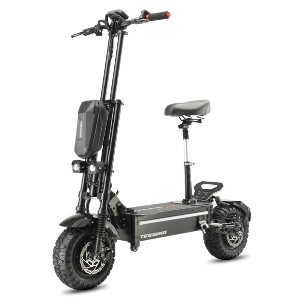 Teewing Z4 pro foldable electric scooter with folding seat