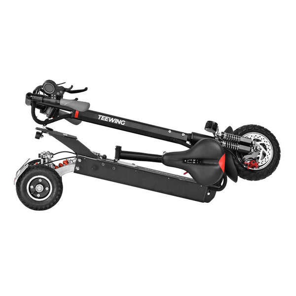 Teewing T3 1000W Foldable Electric Three Wheel Scooter with Seat